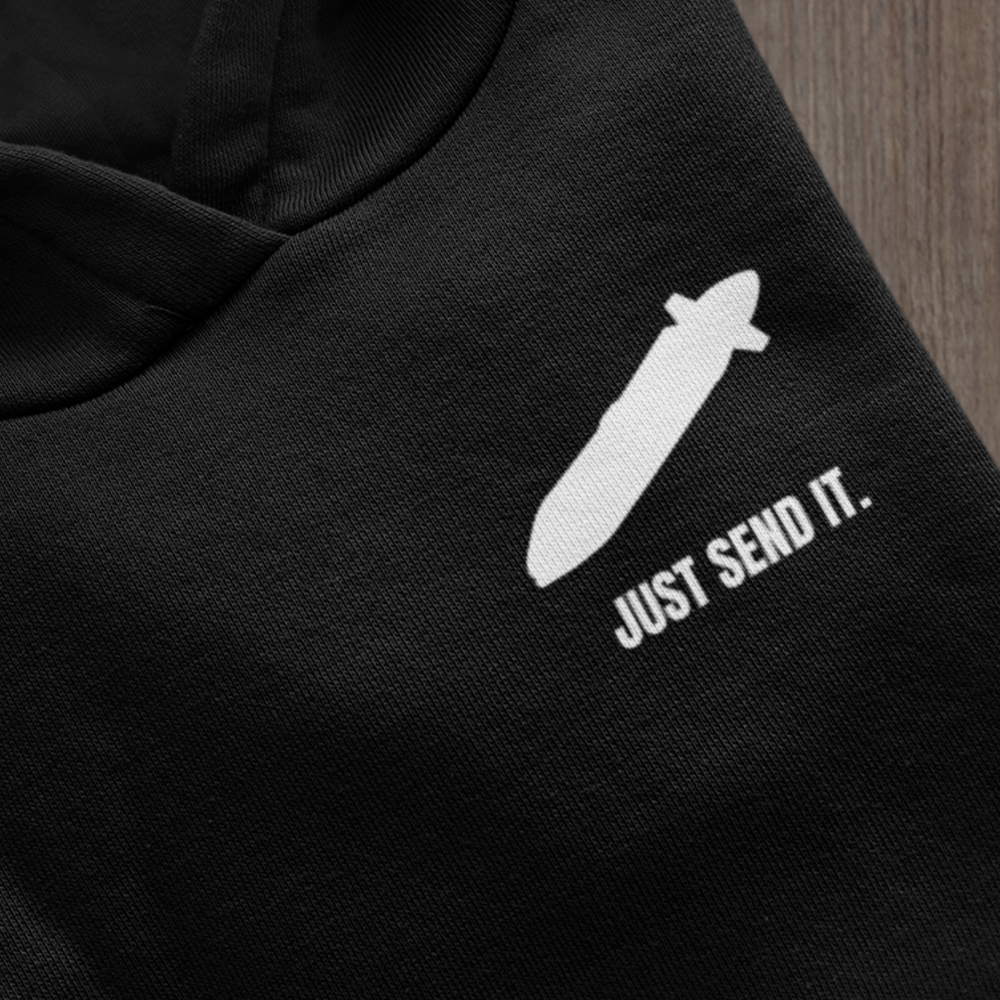 JUST SEND IT - Oversized Hoodie